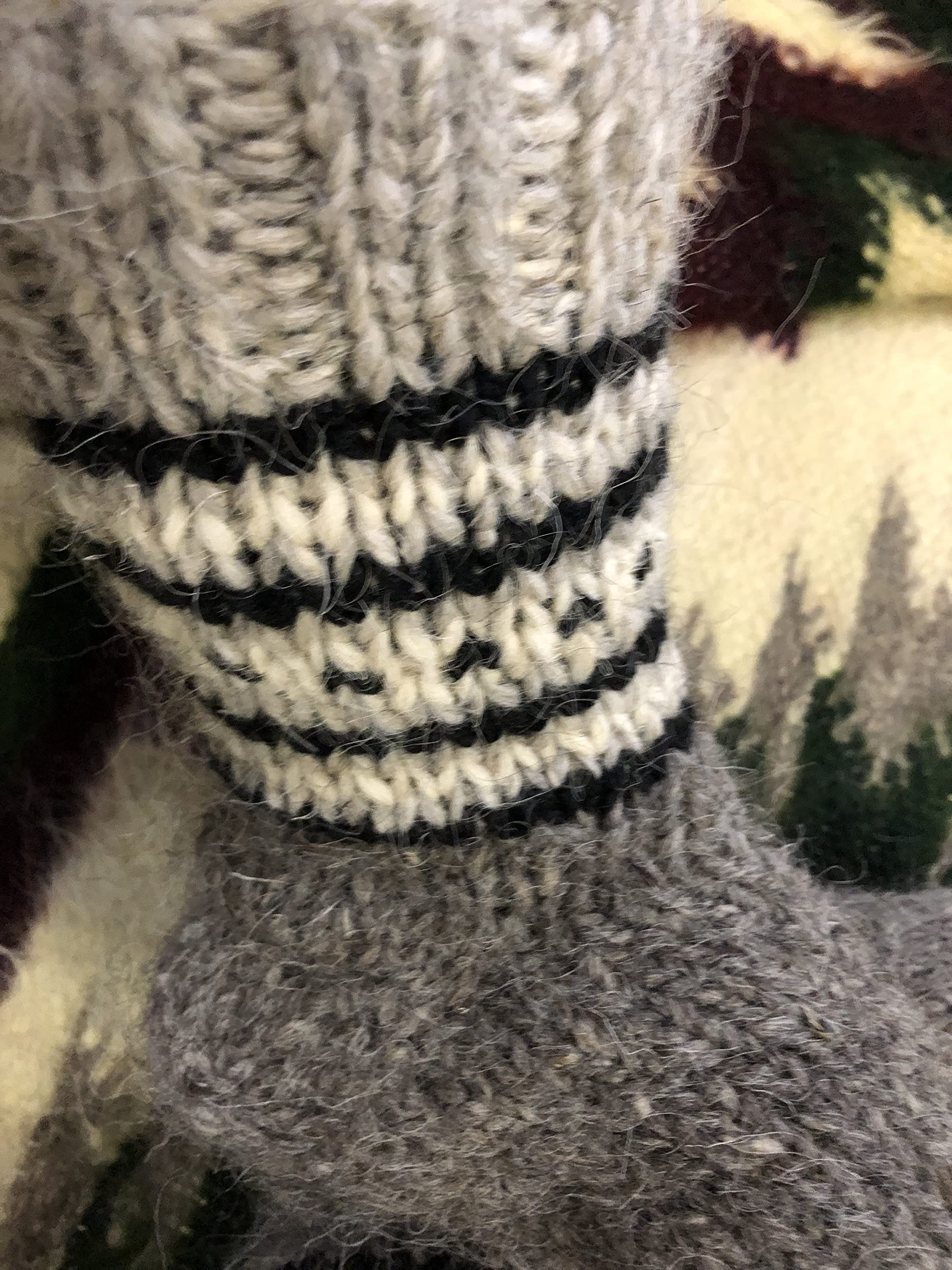 Warm Wool Socks for Women & Men - Thick Winter Bed Socks (Made in Ukraine) - Perfect for Cold Weather & Home Comfort