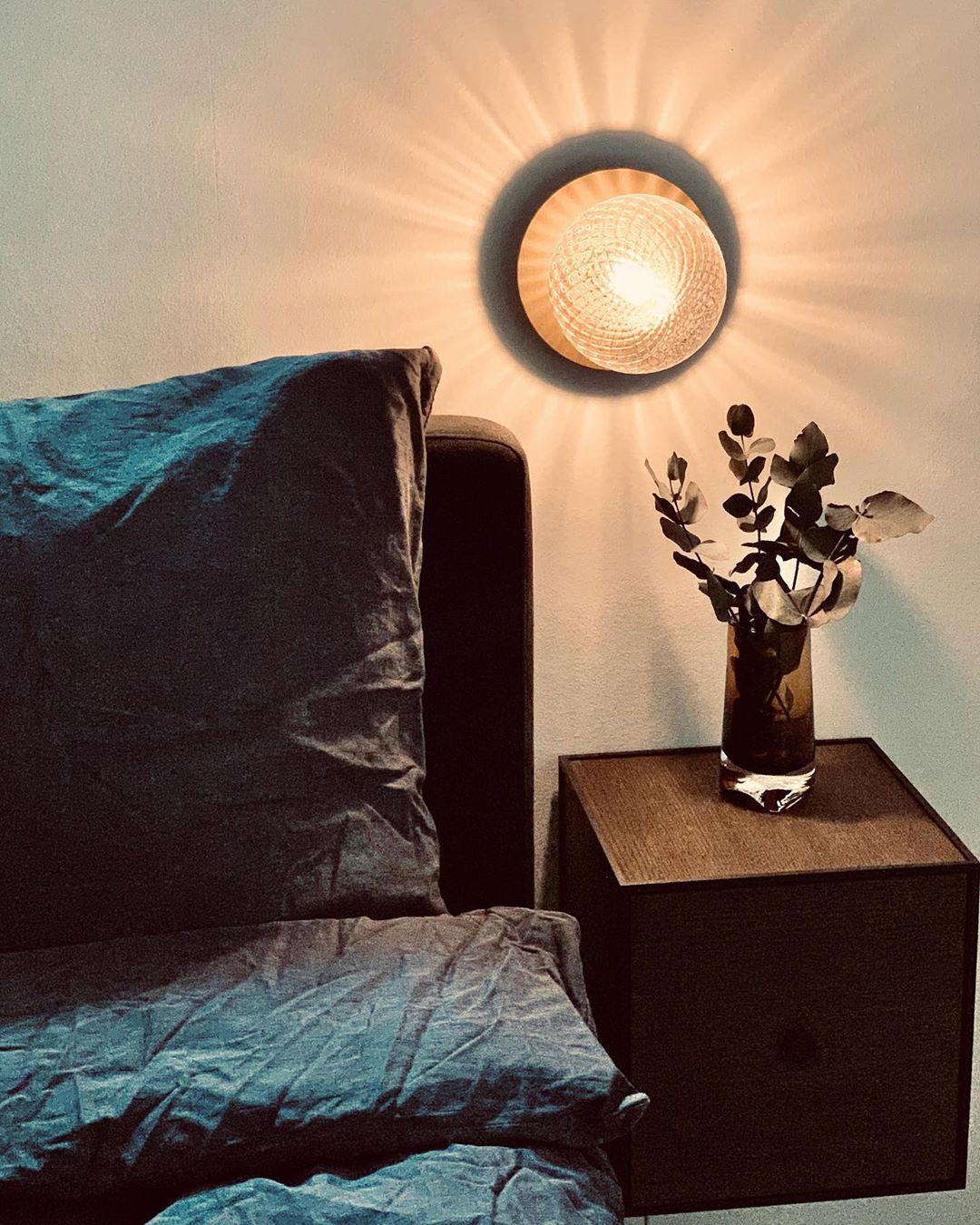 Celeste Wall Lamp - Modern LED Sconce Light Fixture for Bedroom, Living Room & Hallway - Dimmable Ambient Lighting for Home Decor