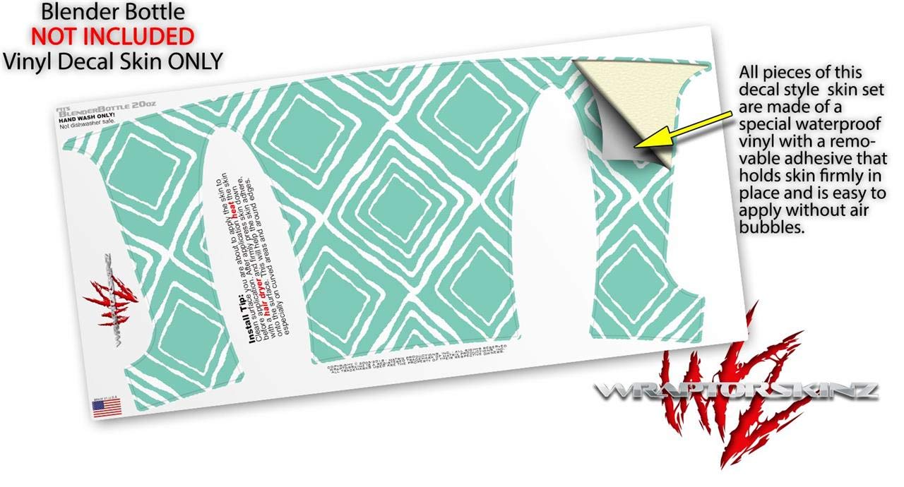 Blender Bottle 20oz Skin Wrap - Seafoam Green Decal for Gym & Travel