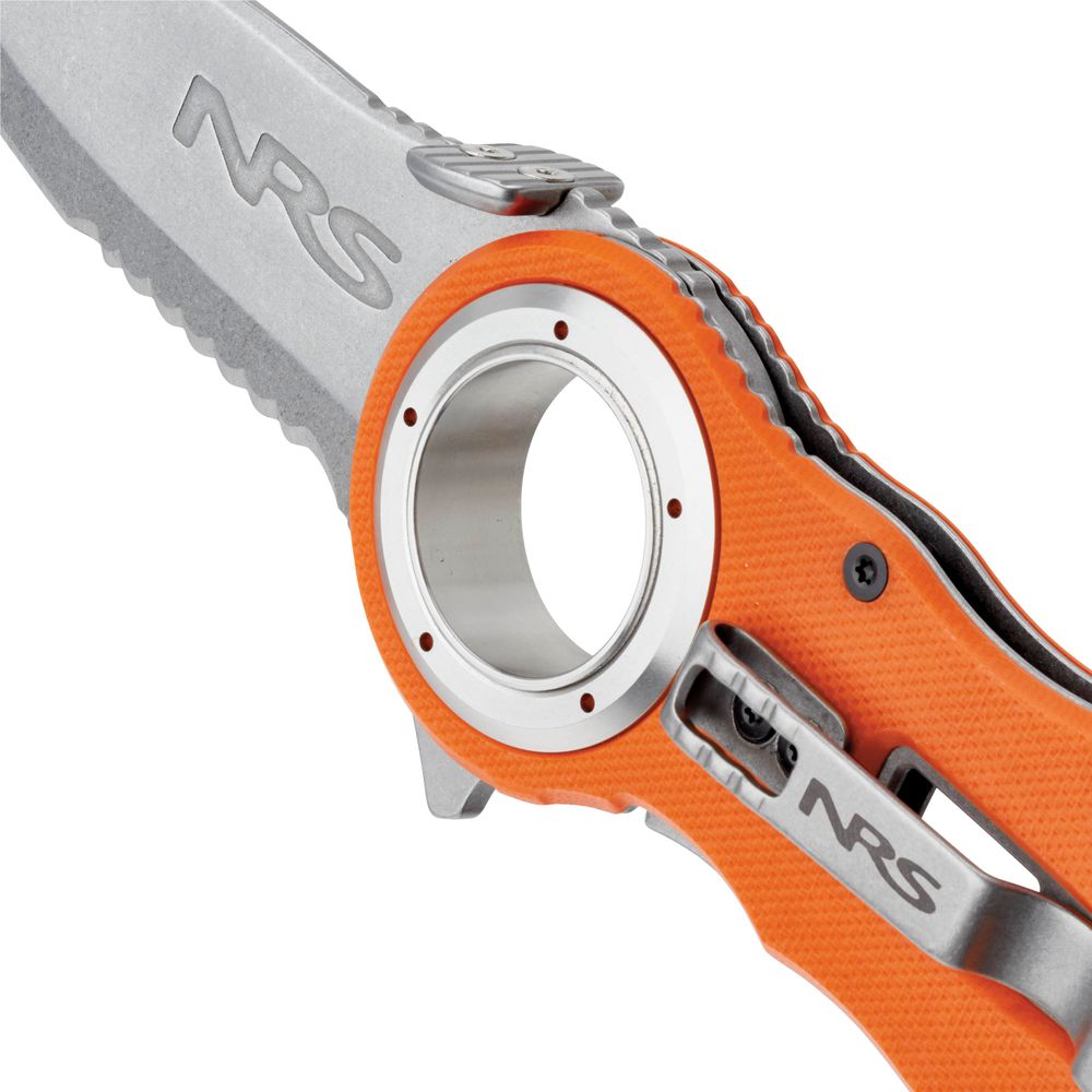 NRS Pilot Access Knife - Compact Folding Knife with Stainless Steel Blade for Outdoor, Camping, Hiking & Survival Gear | Perfect for Cutting Ropes, Fishing Lines & Emergency Situations