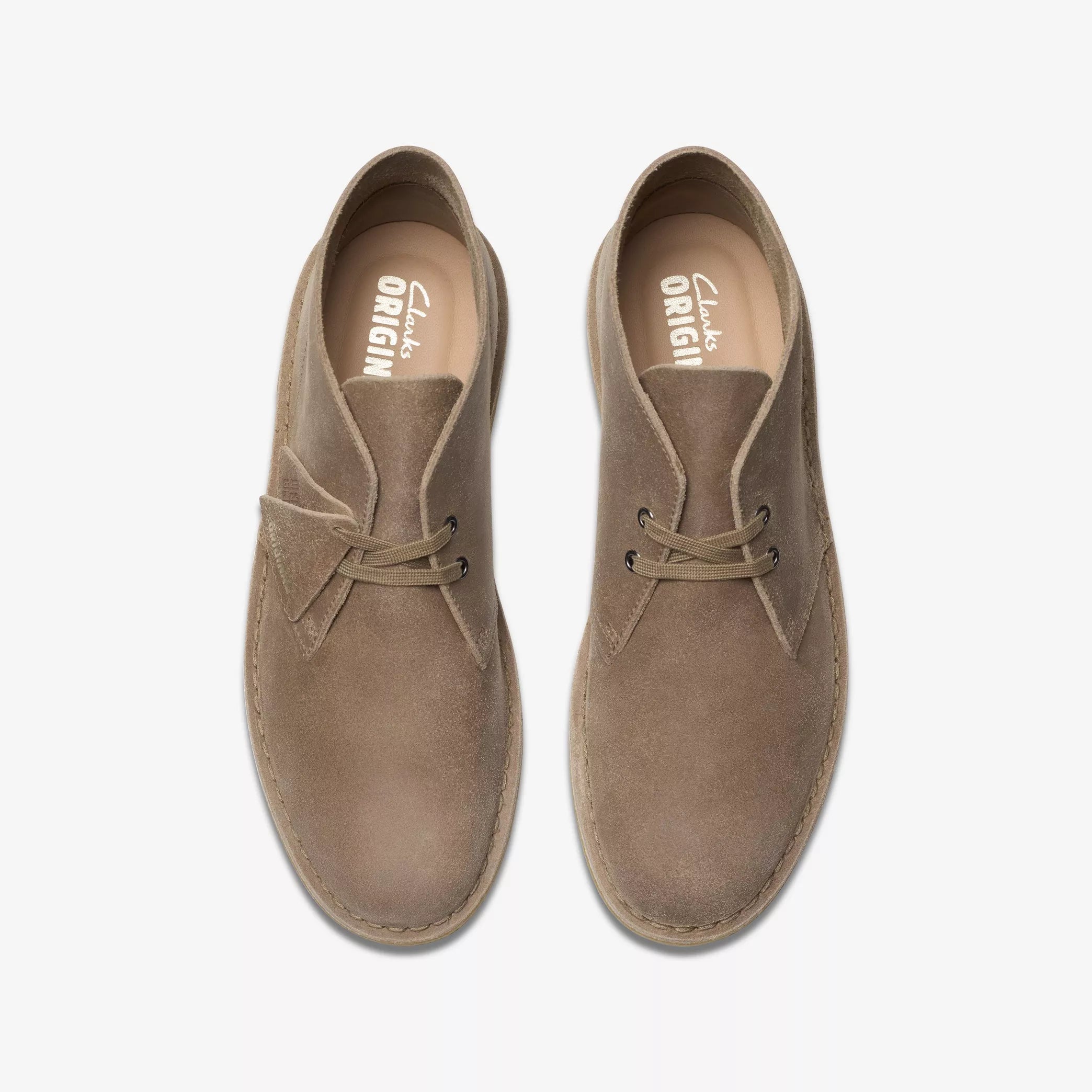 Clarks Men's Desert Boot in Taupe Distressed - Classic Suede Chukka Boots for Men | Comfortable & Stylish Casual Footwear for Everyday Wear, Office & Outdoor Adventures