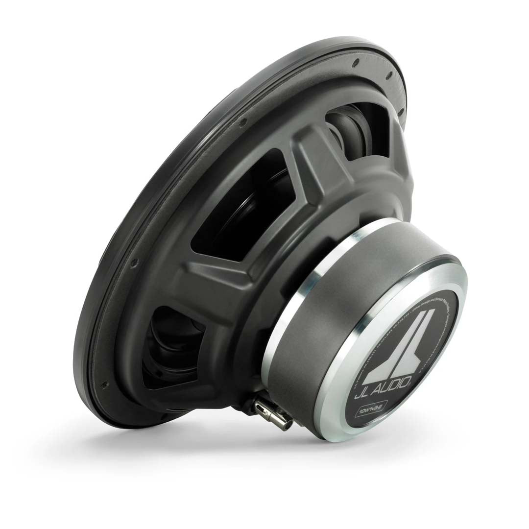 JL Audio 10W1v3-4 10-Inch 300W Single 4 Ohm Car Subwoofer - Premium Bass for Cars, Trucks & SUVs - Perfect for Music Lovers & Audio Enthusiasts