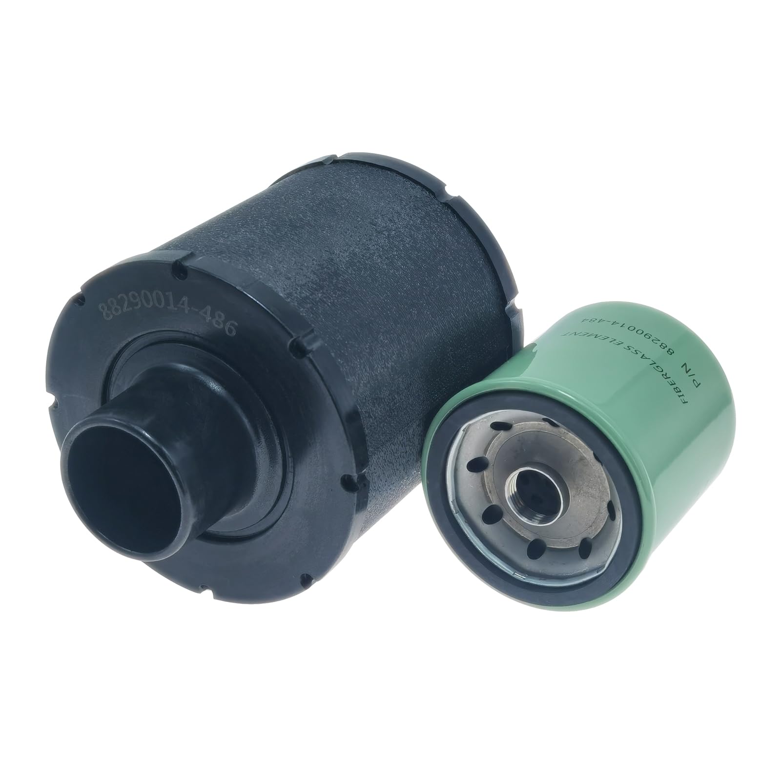 WS1100 Air Compressor Replacement Filter Kit - 88290014-486 Air Filter & 88290014-484 Oil Filter - Compatible with Industrial & Home Air Compressors for Workshop, Garage, and DIY Projects