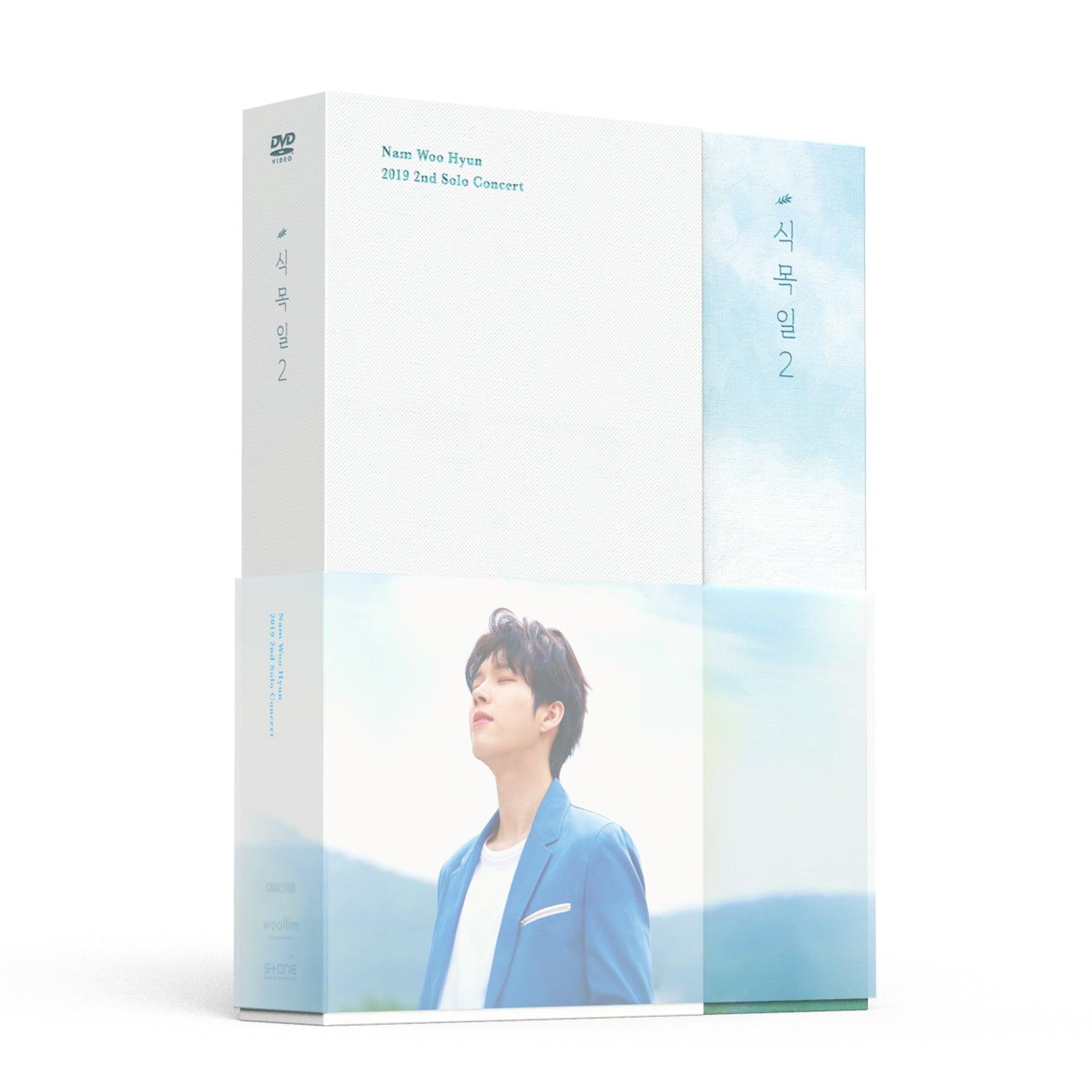 NAM WOOHYUN (INFINITE) 2019 2nd Solo Concert Arbor Day 2 DVD - K-Pop Live Performance Collectible for Fans & Music Lovers