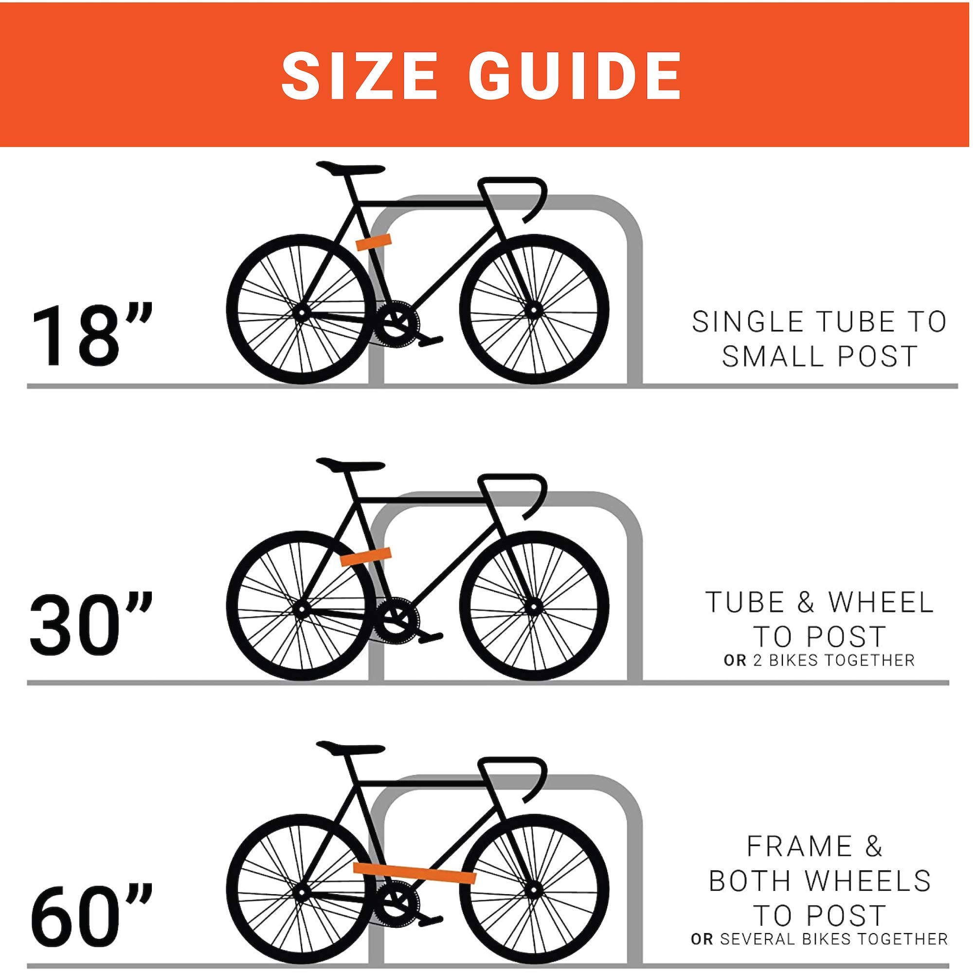 OTTOLOCK HEXBAND 2-Pack Bike Lock Set - 30 Inch & 60 Inch Combination Cable Locks (Grey) | Secure Bicycles, Scooters & Outdoor Gear | Perfect for Commuting, Travel & Urban Cycling