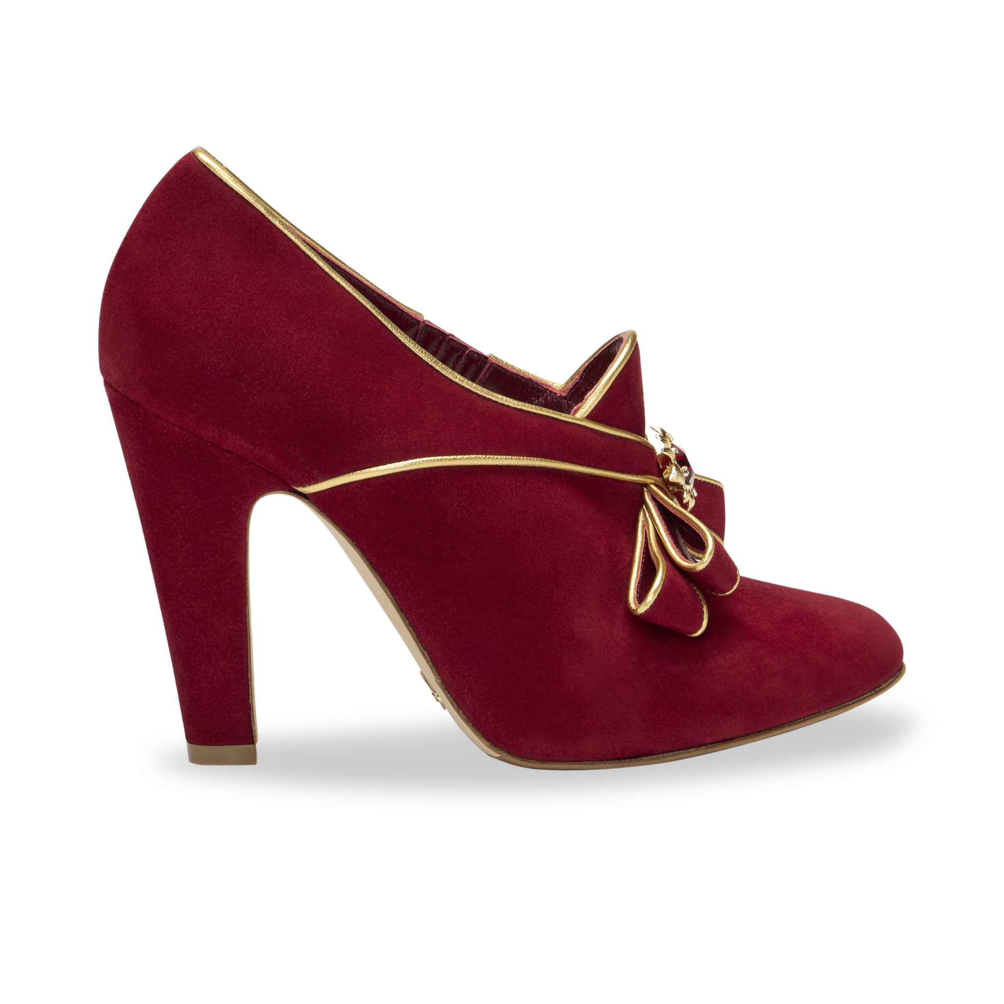 Saustad 100 Claret Suede Shoes - Premium Comfort & Style for Women | Perfect for Casual Wear, Office & Evening Outings
