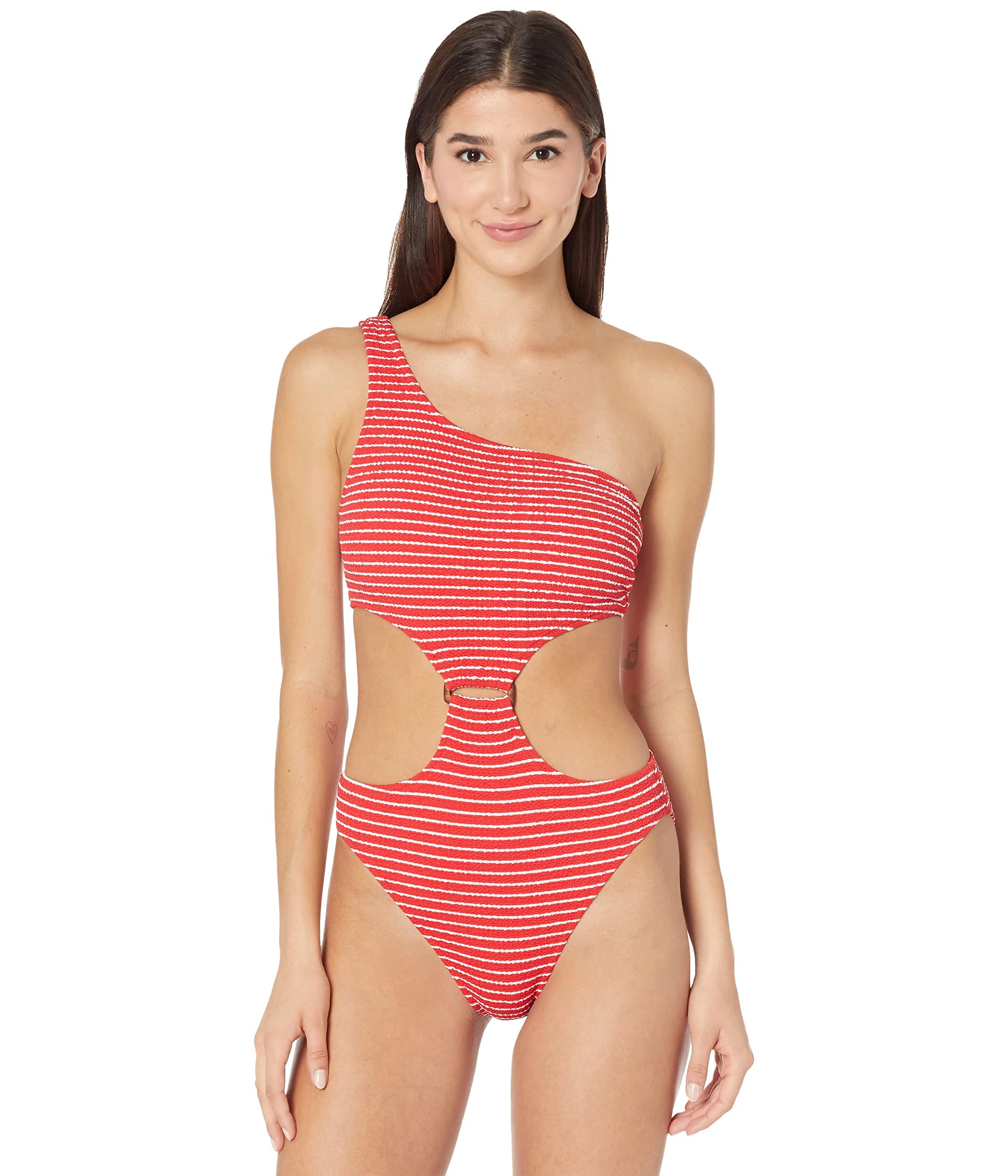 Seafolly Women's Modern One-Piece Swimsuit - Stylish & Comfortable Bathing Suit for Beach, Pool & Vacation