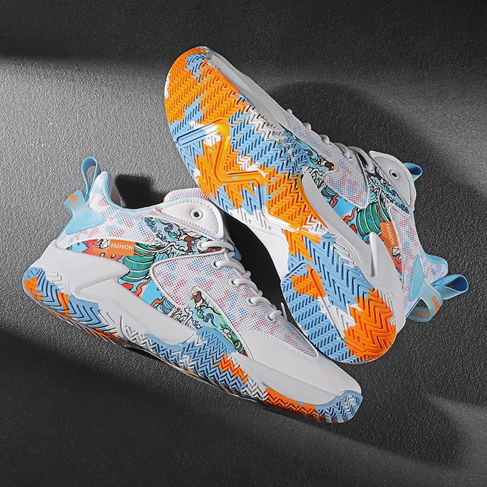 Best Men's Running Shoes - Lightweight Sports Sneakers for Outdoor Training & Basketball - Perfect for Gym, Jogging & Streetwear Fashion