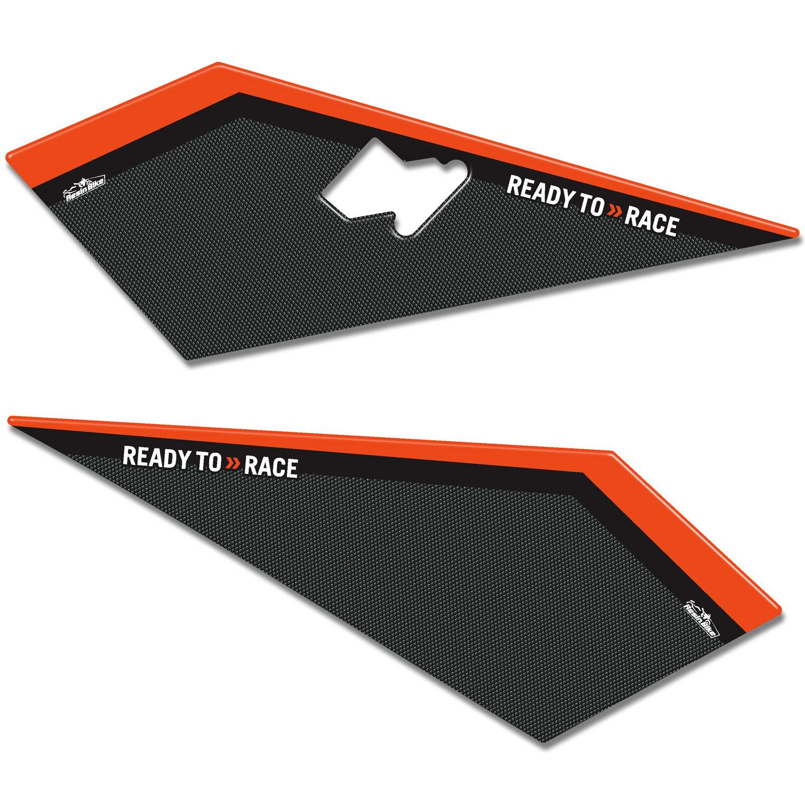 KTM Duke 790 (2018-2020) 3D Motorcycle Stickers - High Impact & Scratch Resistant Side Protectors | Premium Italian-Made Resin Decals for Enhanced Bike Protection & Style