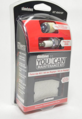 Genuine Shindaiwa 84016Y Tune Up Kit with Air Filter & Fuel Filter - Compatible with Shindaiwa Trimmers and Brush Cutters for Lawn Maintenance