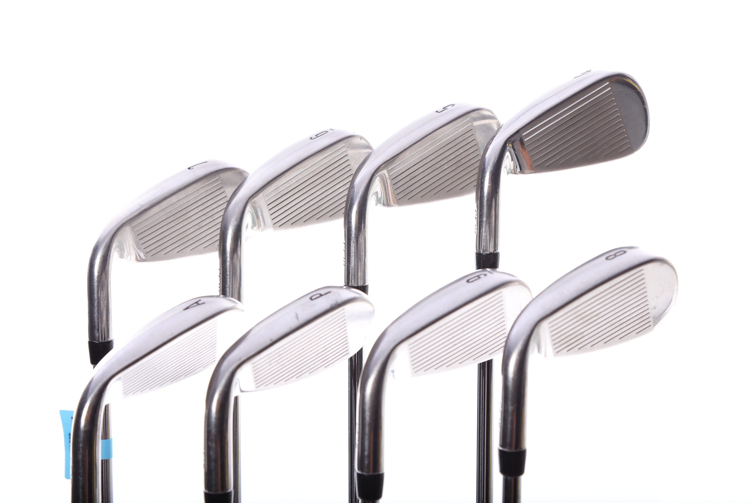 Used Callaway Rogue Iron Set - Right Handed 4-PW, AW Stiff Flex Golf Clubs for Men | Premium Pre-Owned Irons for Driving Range & Course Play