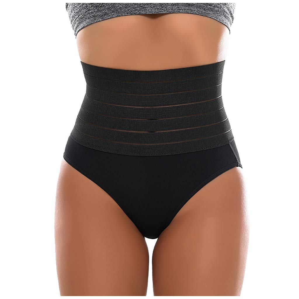 Keeljoyplay Women's High Waist Cotton Underwear - Soft Breathable Lingerie Briefs for Body Shaping, Comfortable Sleepwear & Everyday Wear - Perfect for Home, Lounge & Intimate Moments