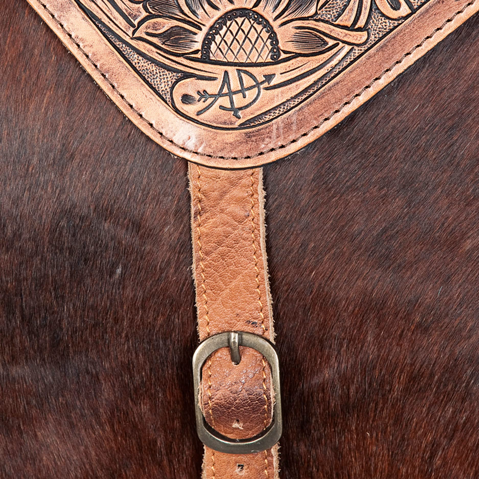 Genuine Leather Western Women Backpack - Stylish Laptop Bag for School, Travel & Work | American Darling Cowhide Purse Backpack for Everyday Use & Outdoor Adventures