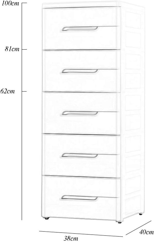 Multi-Layer Storage Bins & Cabinet - 4-Tier Organizer for Home, Office, Closet (Pink) | Space-Saving Solution for Toys, Books & Clothes