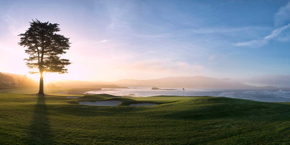 Biggies Golf Murals - Pebble Beach 120