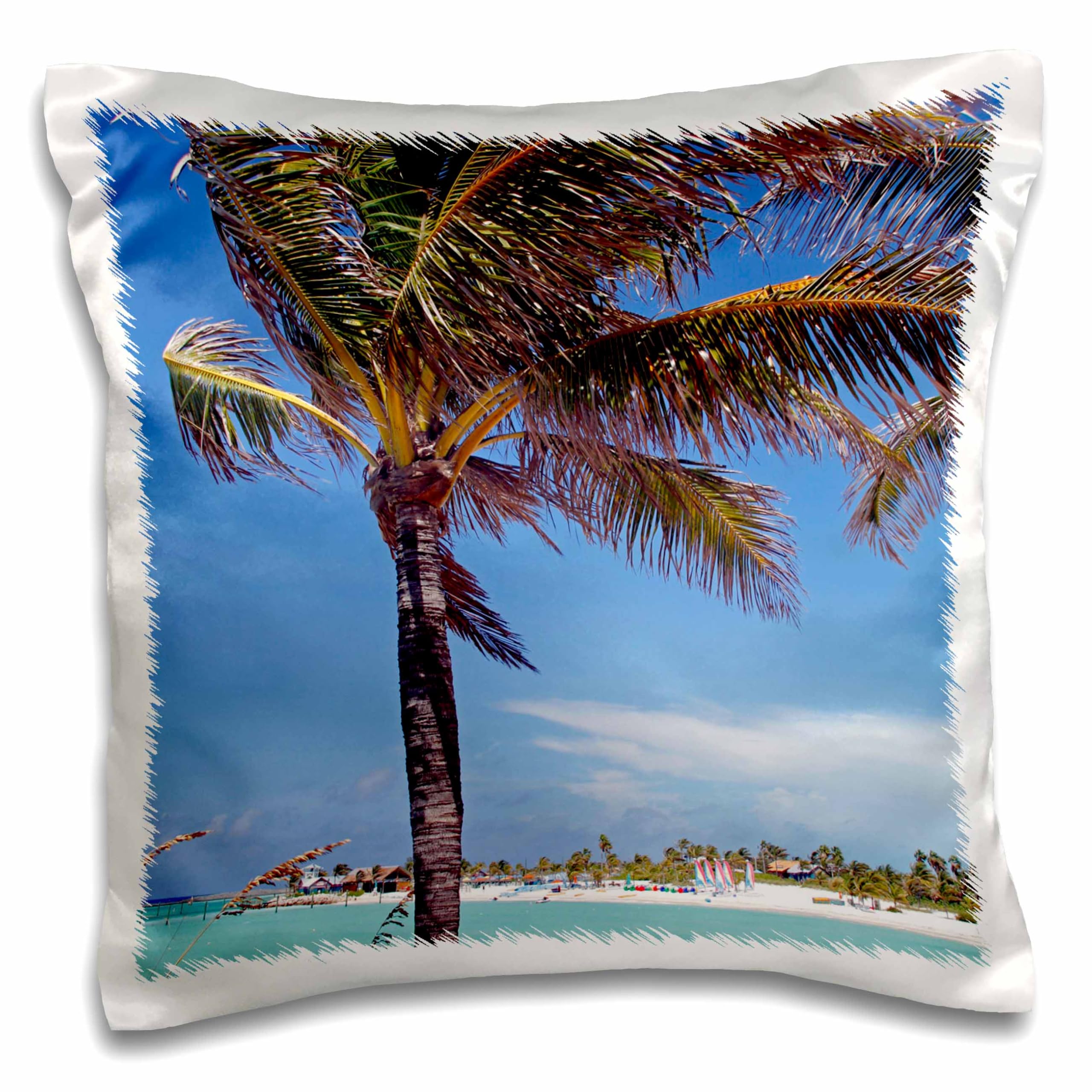 3D Rose Floral Printed Pillowcases Set of 2 - Soft Decorative Pillow Covers for Bedroom, Living Room, Sofa & Home Decor - PC_134066_1 Design