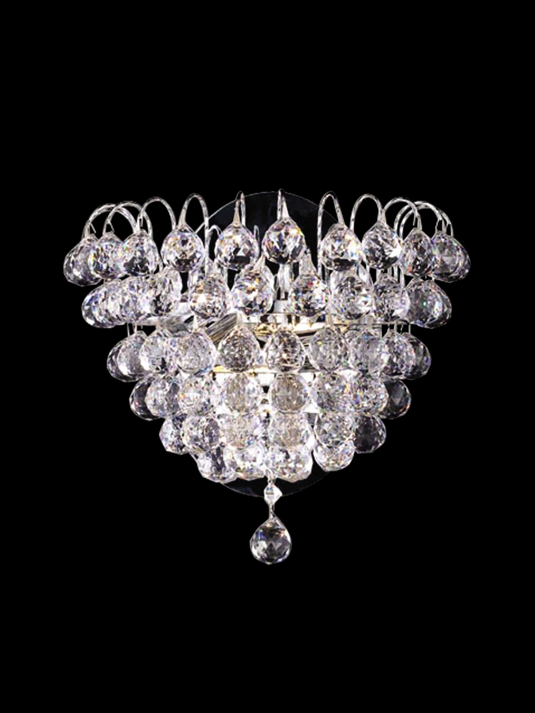 Dale Tiffany GW10305 Harrison Wall Sconce Light Fixture - Polished Chrome Finish - Elegant Wall Lighting for Living Room, Bedroom, or Hallway