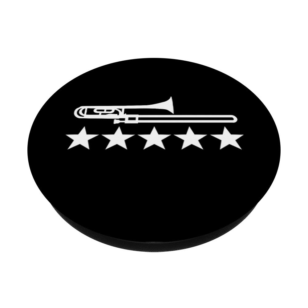 Trombone Stars PopSockets - Expandable Phone Grip & Stand for iPhone, Samsung, Tablets | Secure Hold for Gaming, Photos, Videos