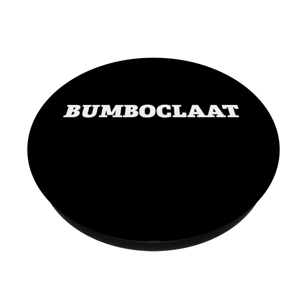 Bumboclaat Jamaican PopSocket PopGrip - Swappable Phone Grip & Stand for iPhone, Samsung, Tablets - Perfect for Music Lovers, Jamaican Culture Fans & Everyday Use