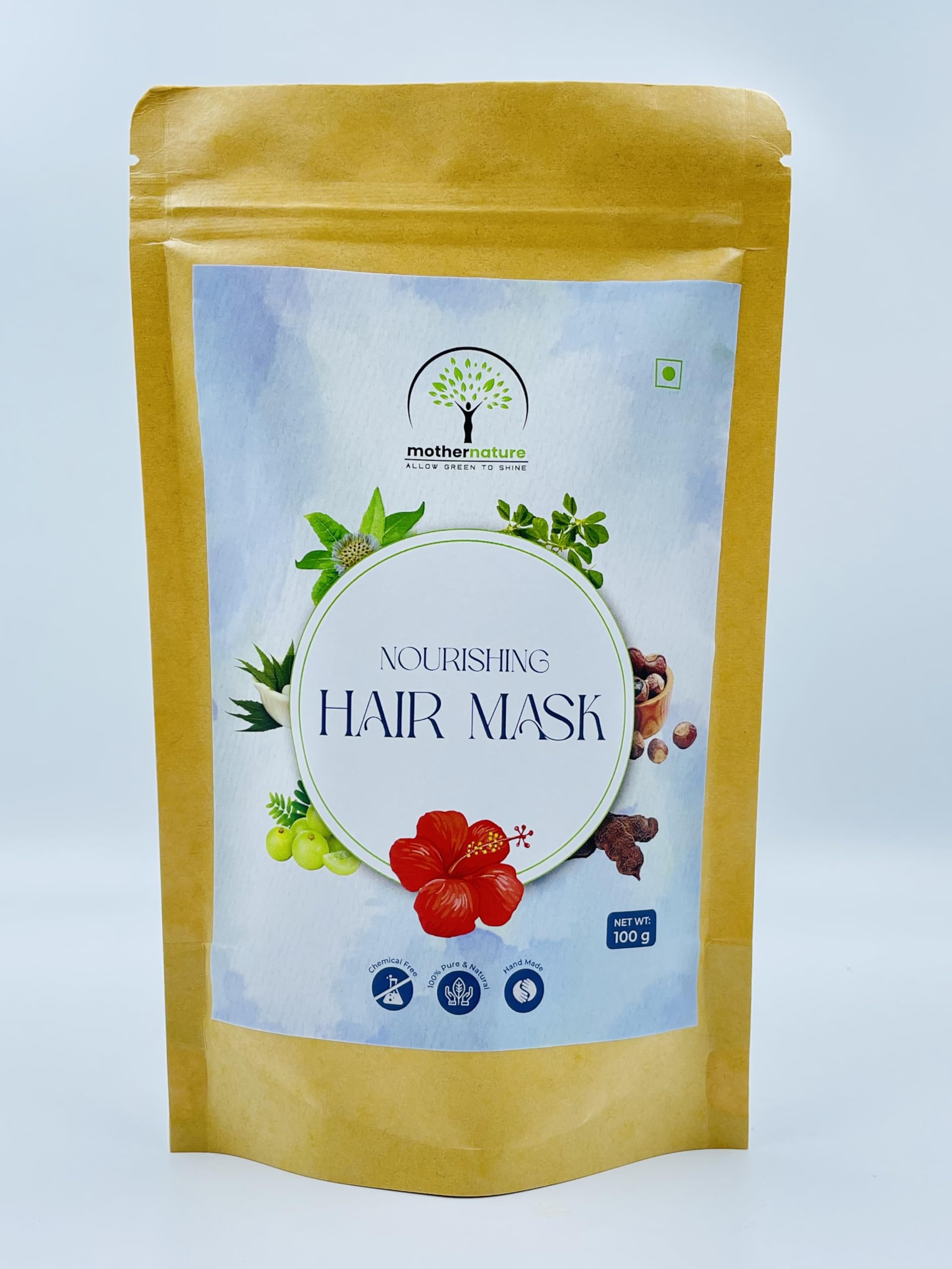 Mothernature Hair Mask for Frizzy Hair - Deep Conditioning Treatment for Soft & Silky Hair | Hydrating Hair Care Solution for Dry, Damaged Hair - Perfect for Home Spa Days & Salon-Quality Results