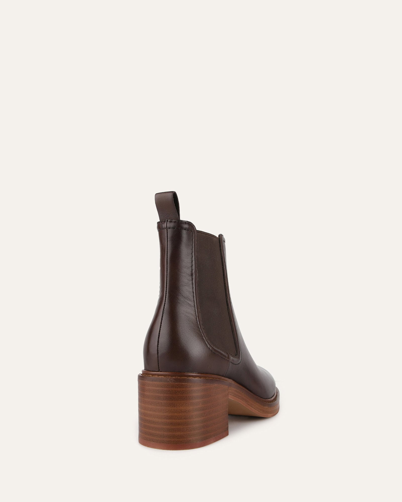 RYE Mid Ankle Boots for Women - Chestnut Leather Casual Boots - Comfortable & Stylish for Fall, Winter, and Everyday Wear