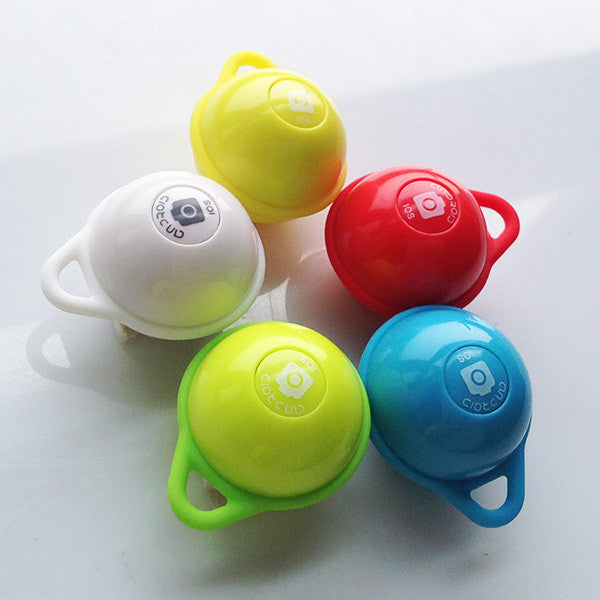 Bluetooth Selfie Remote Shutter for iPhone & Android - Magic Ball Self Timer for Group Photos, Travel & Vlogging