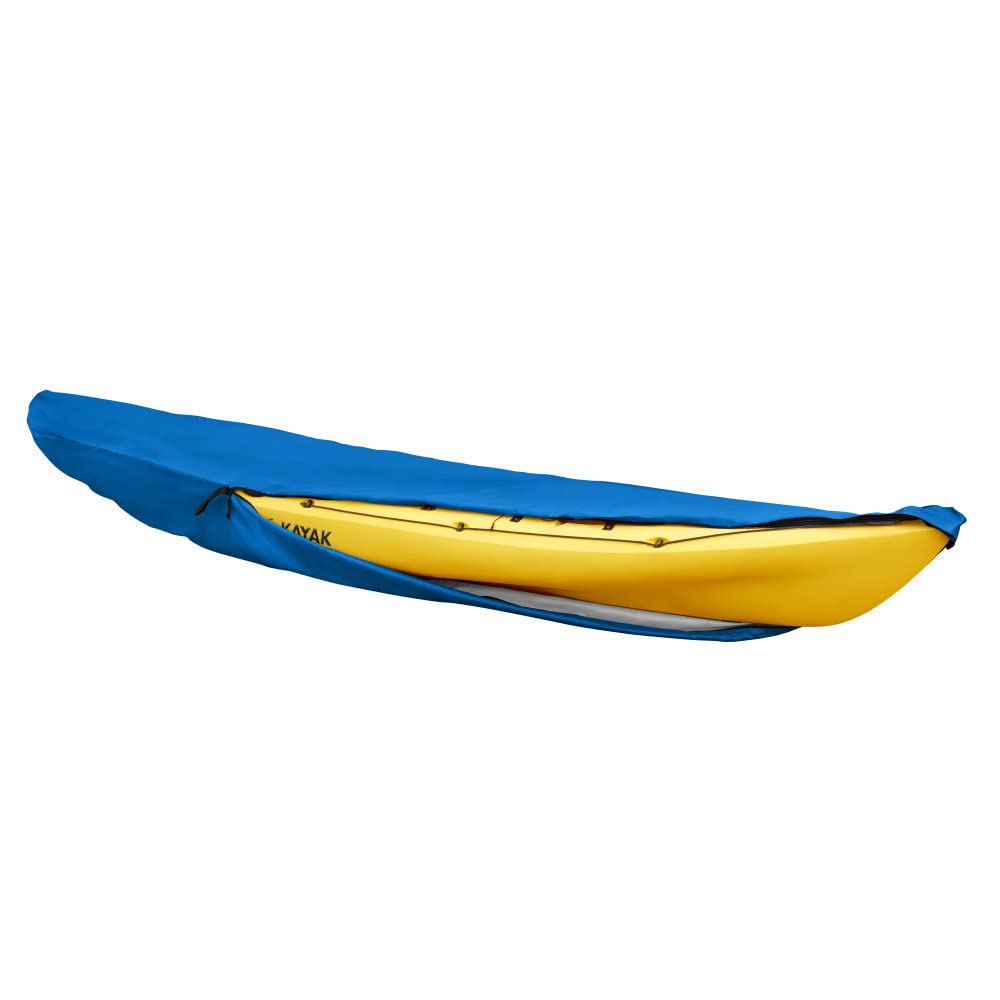 Classic Accessories Stellex Watercraft Cover for Canoes, Kayaks & Paddleboards up to 12'L (Model 1) - Durable Outdoor Protection for Boating & Storage