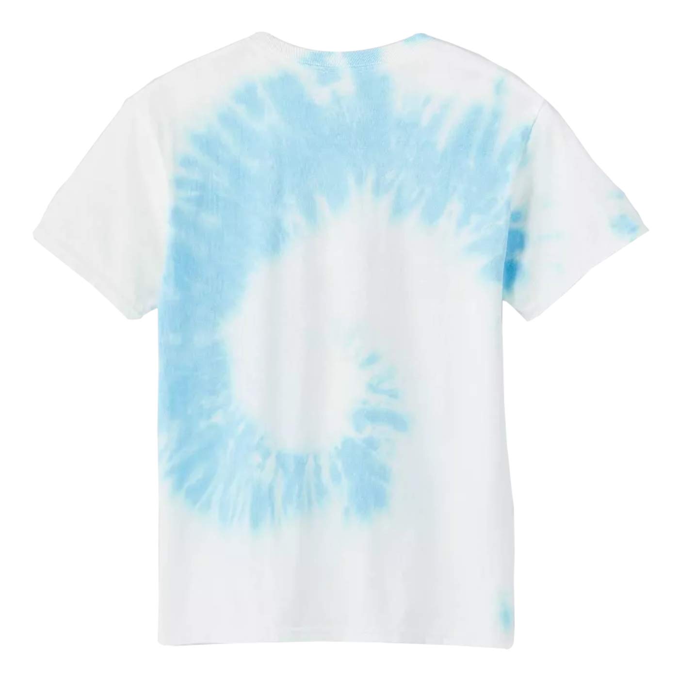 NASA Boys' Crew Neck Short Sleeve Graphic Tie-Dye T-Shirt - White Space Themed Cotton Tee for Kids - Perfect for School, Playdates & Space Enthusiasts