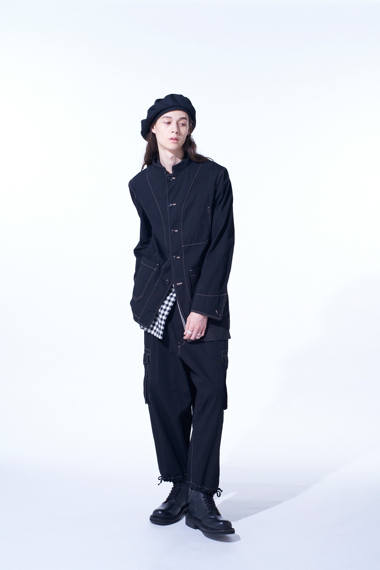 Premium Cotton Twill Garment Dyed Balloon Cargo Pants for Men - Comfortable & Stylish Outdoor Workwear & Casual Streetwear