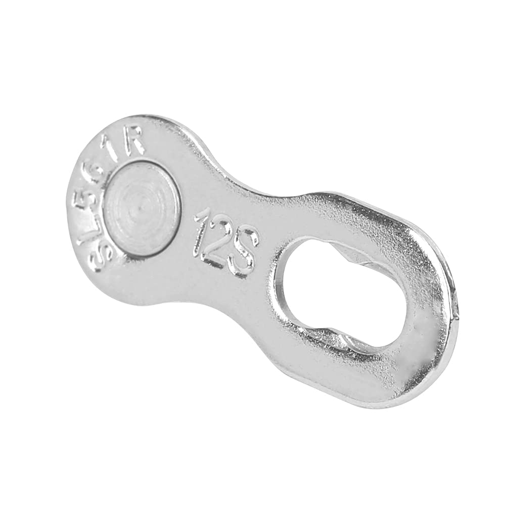 Keenso 4-Pair Steel Bike Chain Link for 12-Speed Bicycles - Missing Link Connector & Cycling Accessory - Perfect for Road Bikes, Mountain Bikes & Commuting