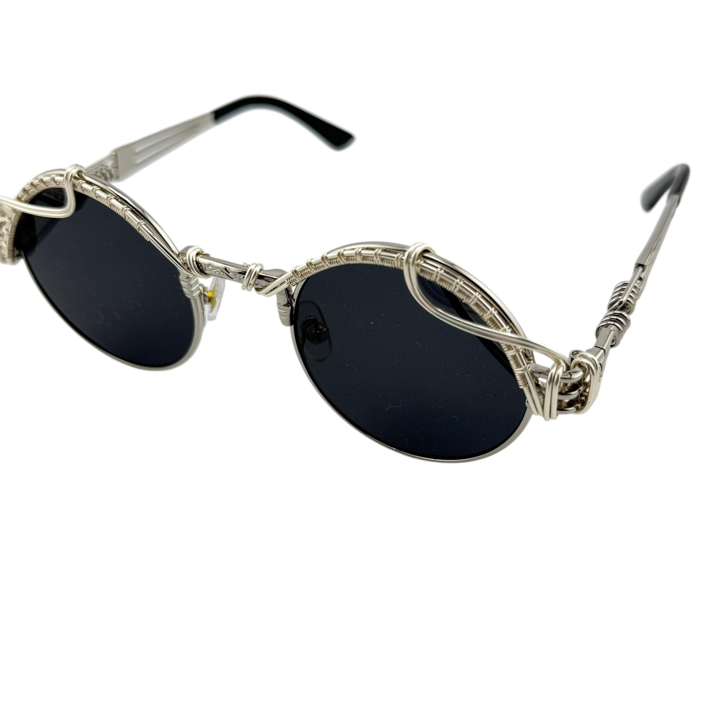 Premium Silver Shrooms Limited Edition SproutGlasses – Stylish & Unique Eyewear for Festivals, Concerts, and Outdoor Adventures