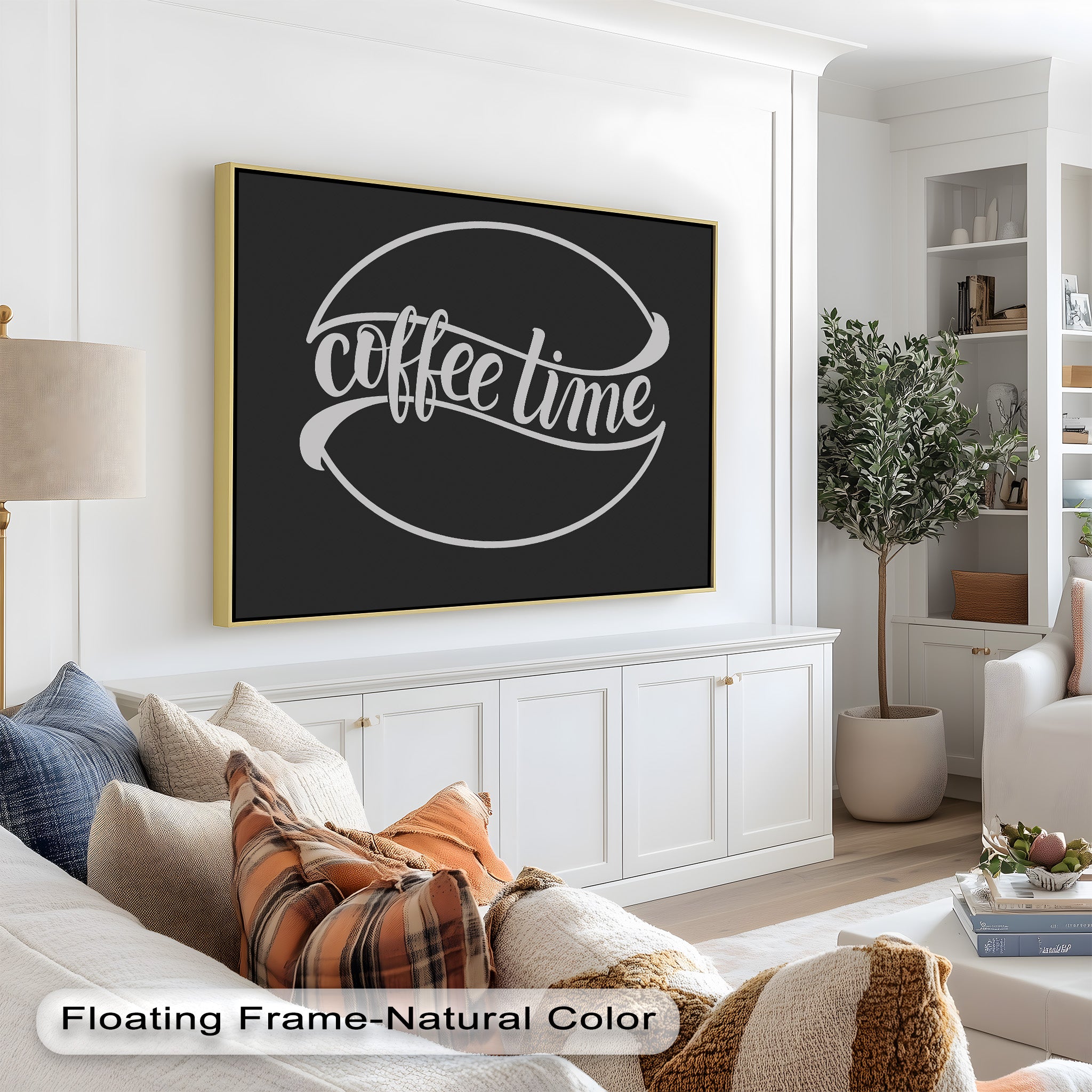 Modern Oil Paintings for Coffee Time - Elegant Wall Art for Home, Office & Cafe Decor