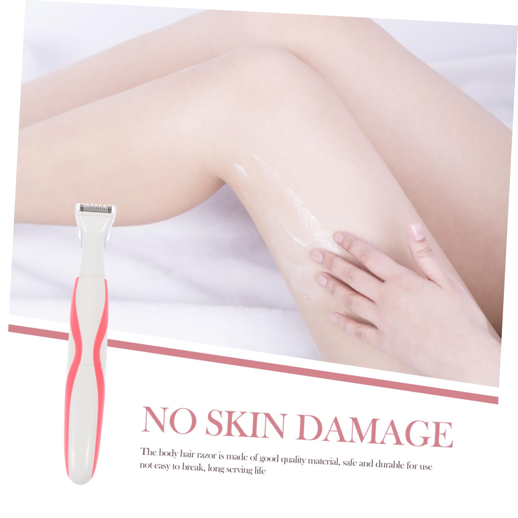 Women's Hair Shaving Razor - 5-Blade Body Hair Trimmer for Underarm, Leg & Bikini Line - Smooth Skin Epilator for Women - Perfect for Travel, Gym & Home Use