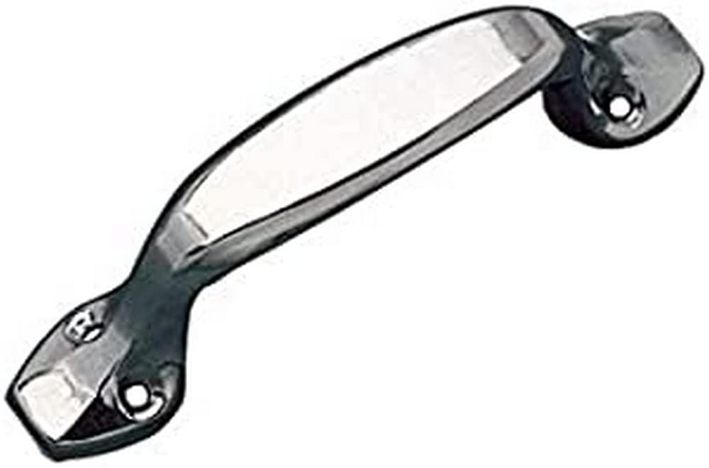 Chrome Iron Handle N.5-125 - Durable Multicolor Cabinet & Drawer Pull - Perfect for Kitchen, Bathroom & Furniture Upgrades