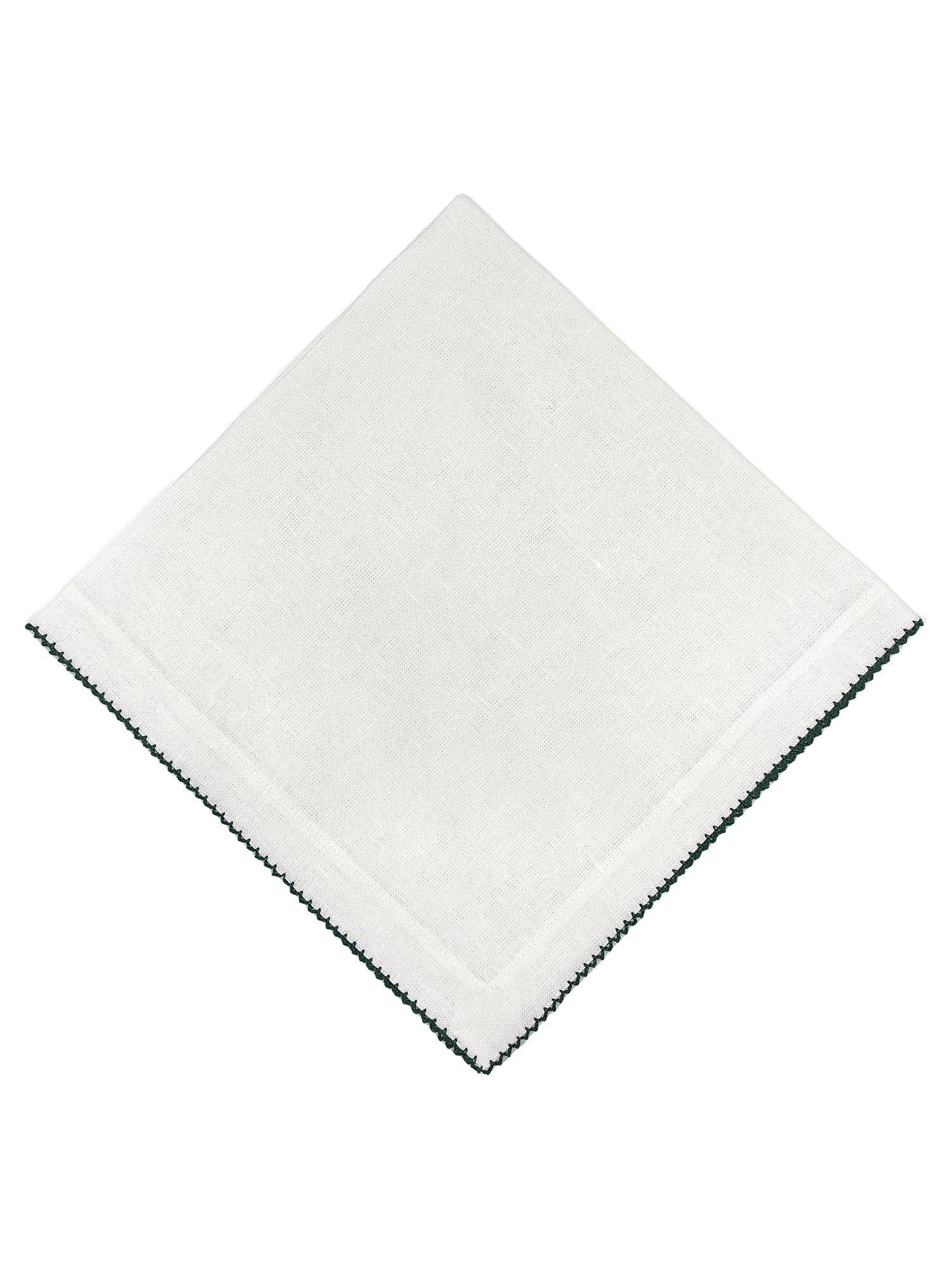 Elegant Picot Edge Napkins - Premium Lace Trimmed Paper Napkins for Weddings, Parties & Fine Dining - 20 Pack, White