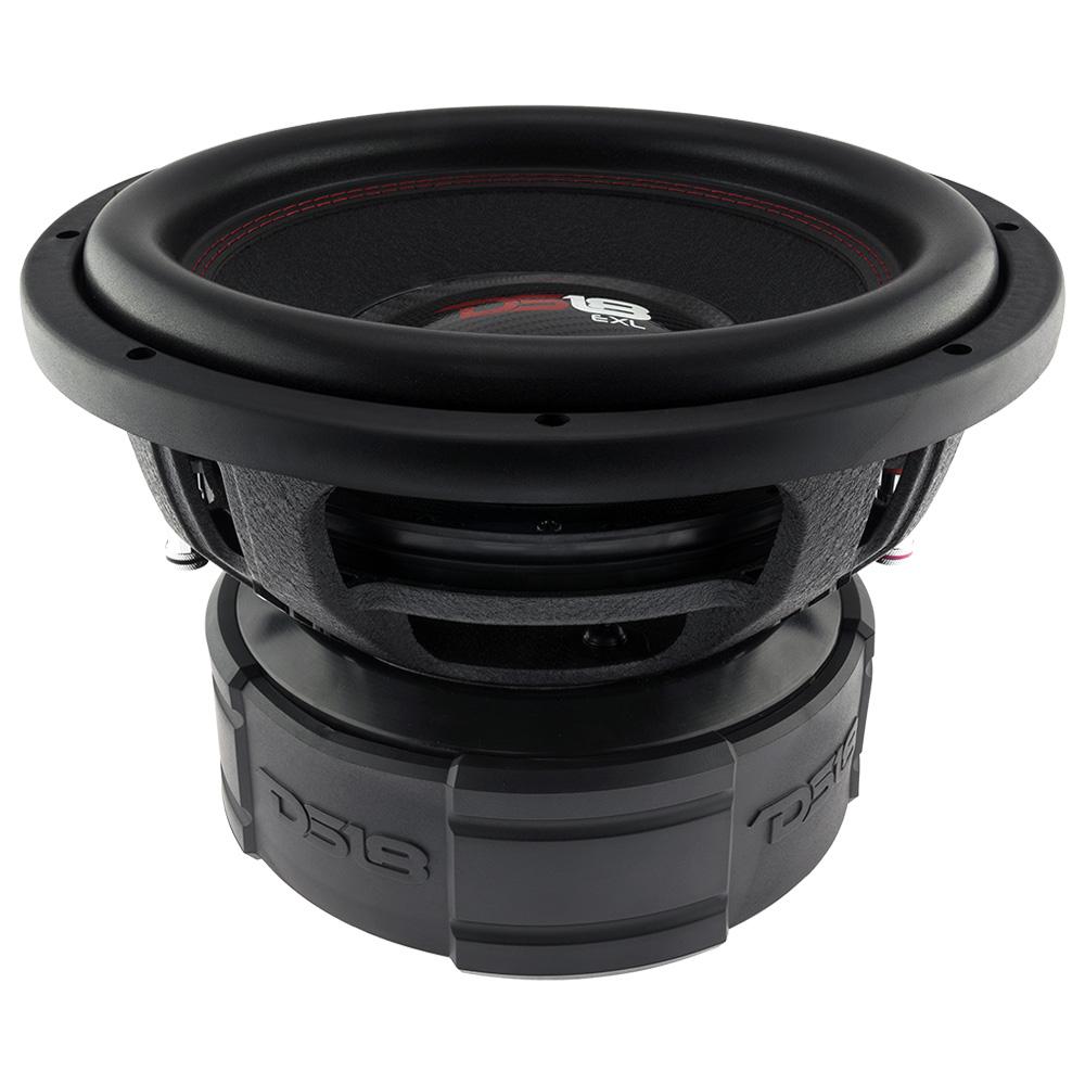 DS18 EXL XXB12.2D 12-Inch Car Subwoofer 4000W Peak Power DVC 2 Ohm - Premium Bass for Car Audio Systems, Home Theater & DJ Setups