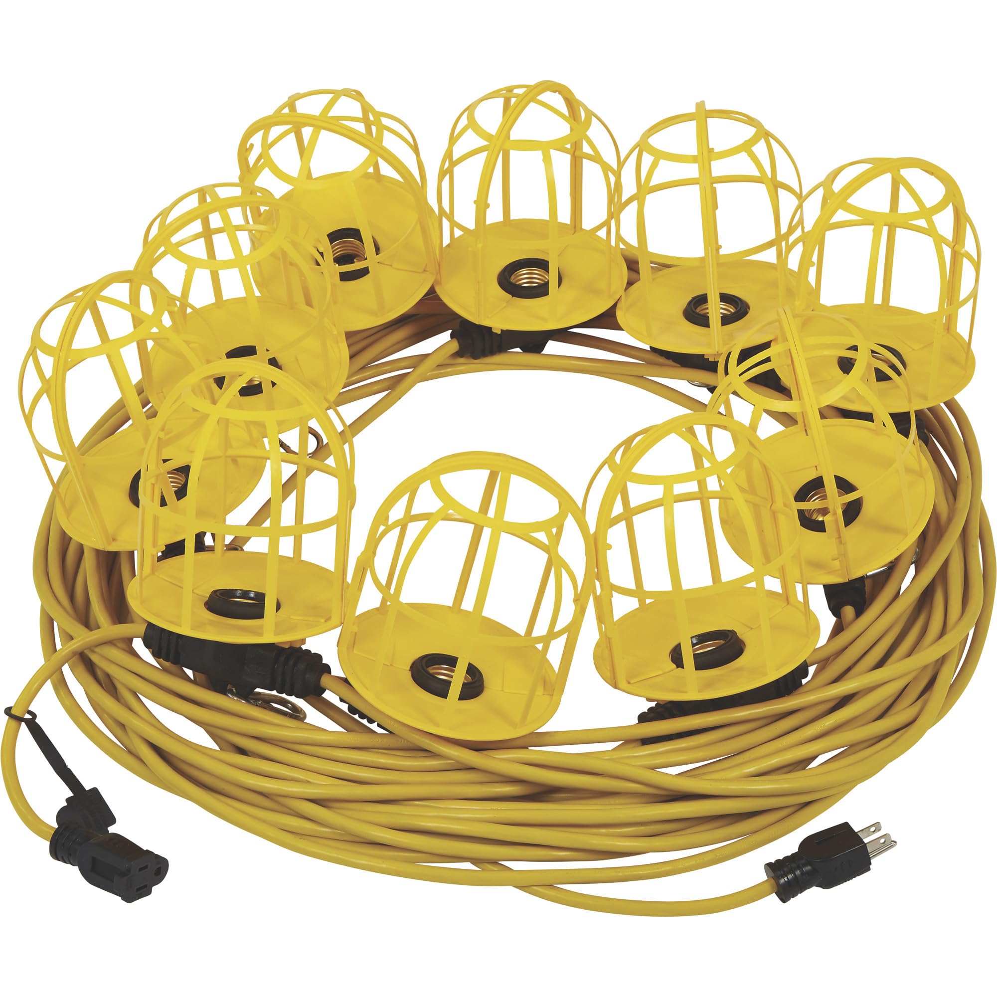 Ironton 100ft Outdoor String Lights - 125V 15A Weatherproof Patio Lights for Garden, Backyard, Wedding & Party Decor