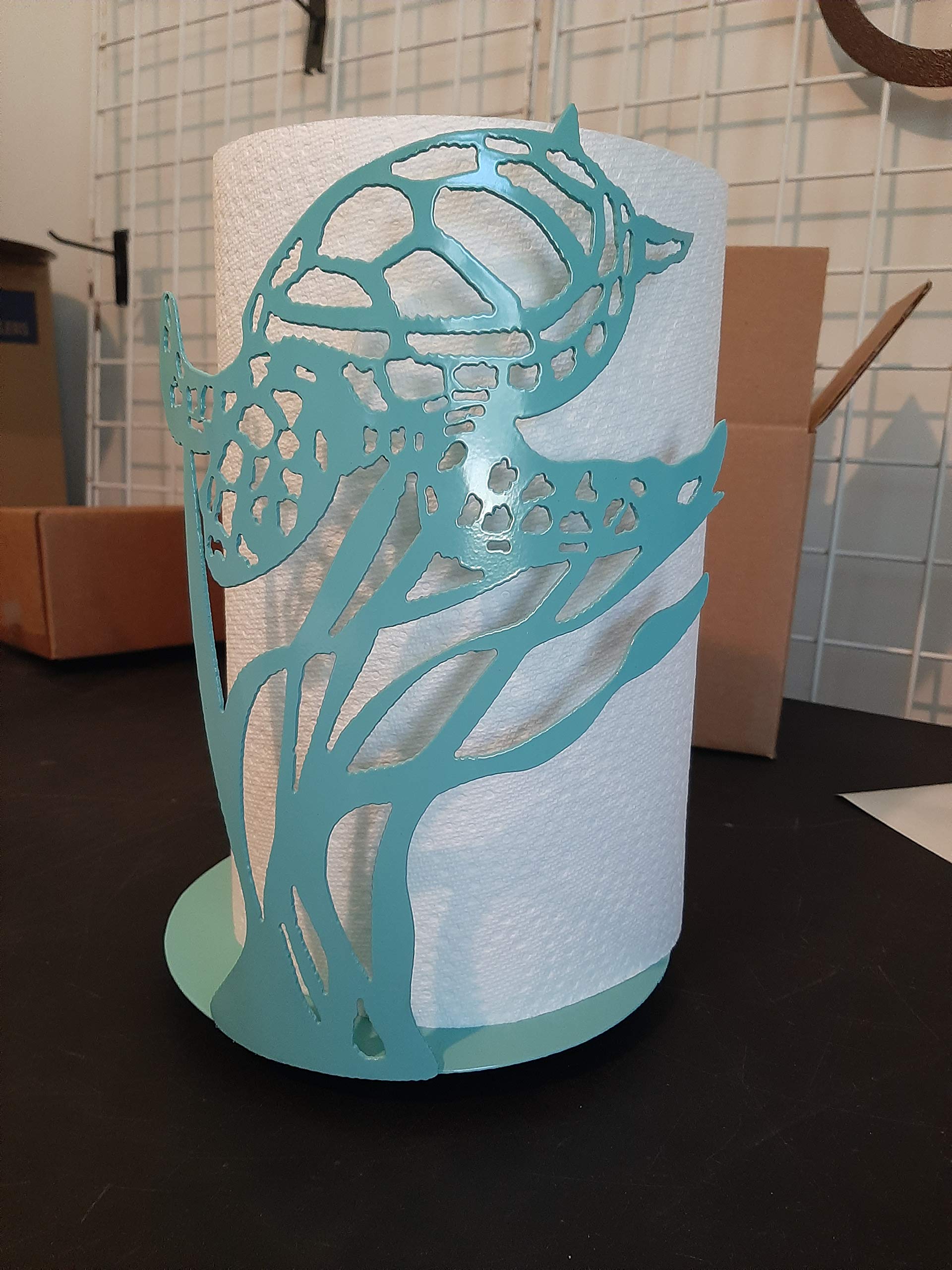 Sea Turtle Paper Towel Holder - Cute & Functional Kitchen Decor for Bathroom, Kitchen, or Beach House - Perfect for Coastal Themed Homes