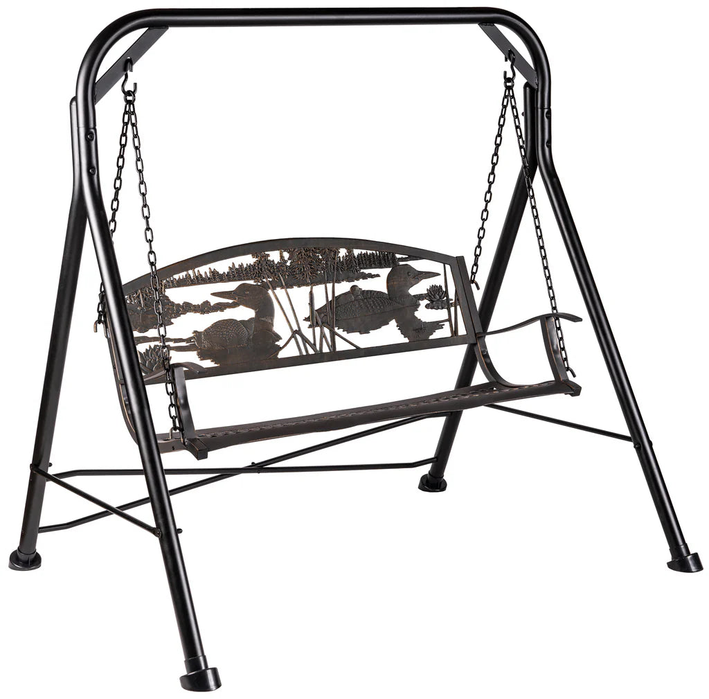 Outdoor Loon Swing - Heavy-Duty Hammock Chair for Backyard, Garden, and Patio - Perfect for Relaxing, Reading, and Lounging