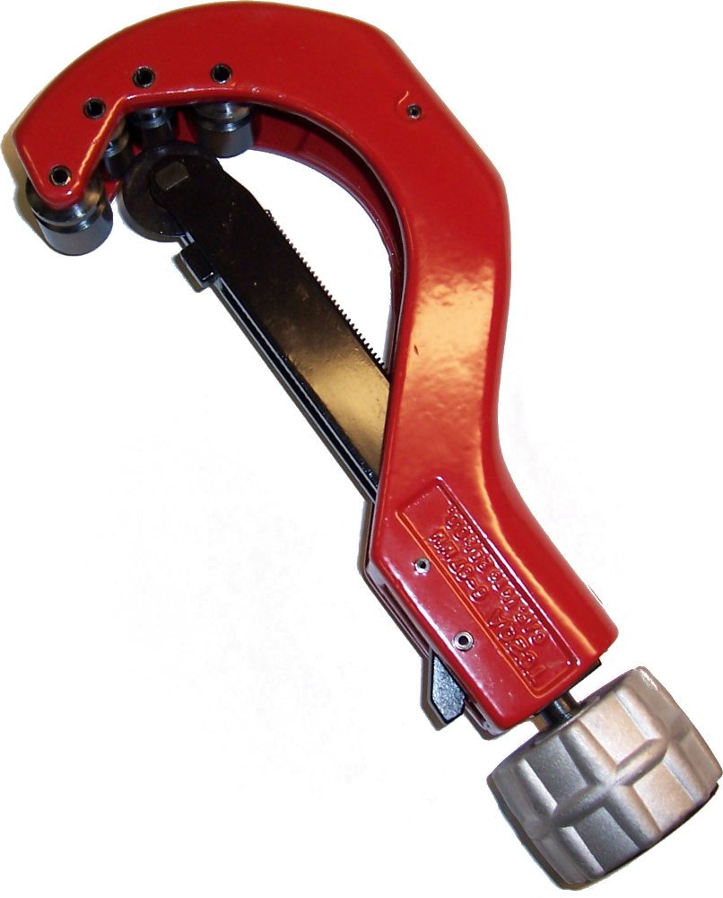TC2QPVC 8-Inch Quick Release Plastic Pipe Tubing Cutter - Reed Tool for PVC, CPVC, PEX Pipes - Perfect for Plumbing, DIY Home Repairs & Construction Projects