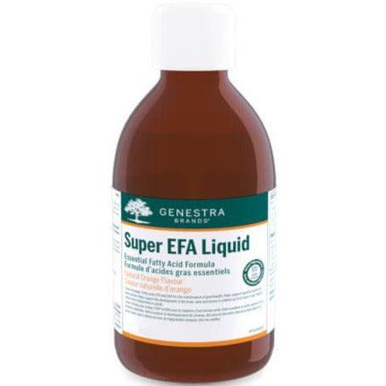Genestra Super EFA Liquid - Natural Orange Flavor 500ml | Essential Fatty Acid Supplement for Heart & Brain Health | Perfect for Daily Wellness Routine & Active Lifestyle