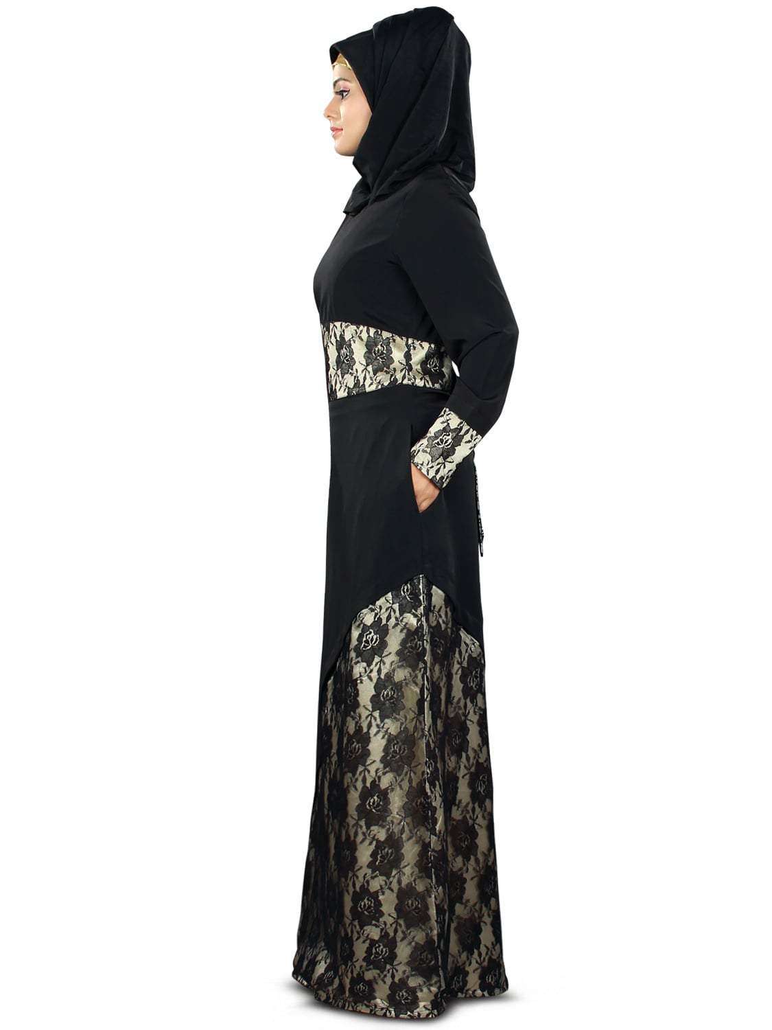 Elegant Khalidah Abaya - Modest Islamic Dress for Women - Perfect for Prayer, Eid, and Special Occasions