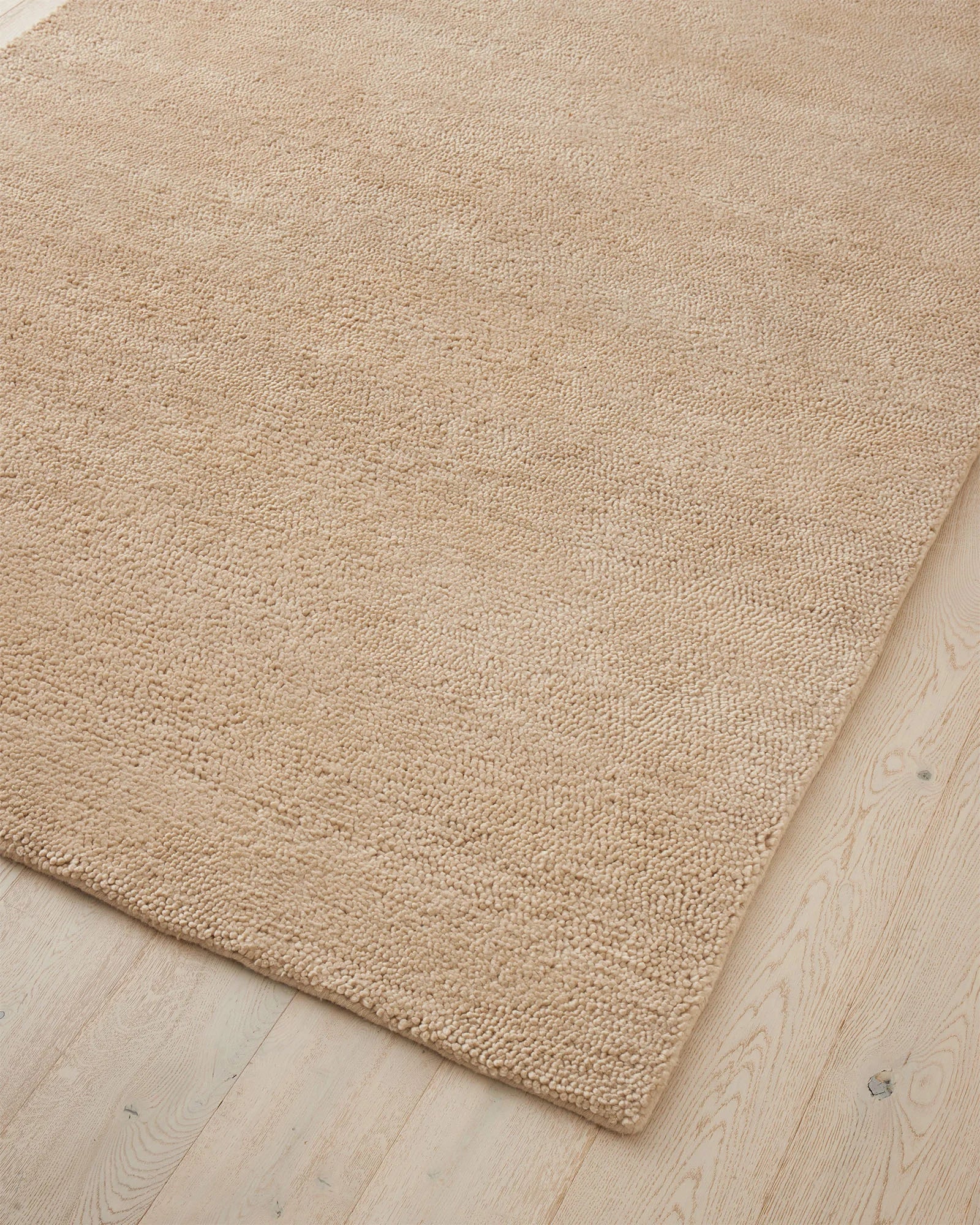 Valencia Rug Dune - Soft Bohemian Area Rug for Living Room, Bedroom & Nursery | Eco-Friendly Handwoven Cotton Carpet for Home Decor