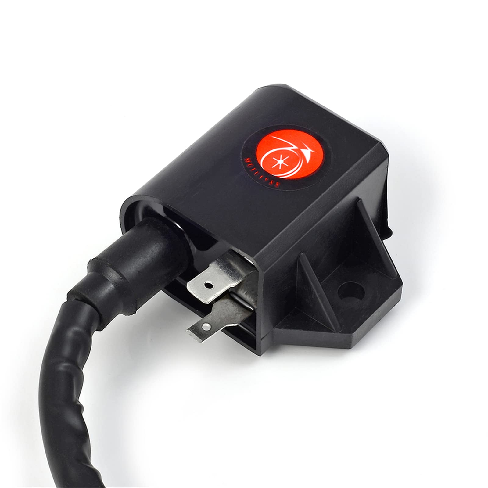 High-Performance MOTO1988 Ignition Coil & Spark Plug Compatible with Arctic Cat 400 (2003-2007) - Perfect for Off-Road Adventures & Snowmobile Maintenance