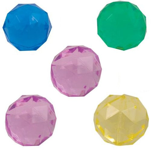 32mm Diamond Cut Super Balls - High Bounce Rubber Balls for Kids, Pets, and Stress Relief - Perfect for Outdoor Games, Dog Training, and Office Fun