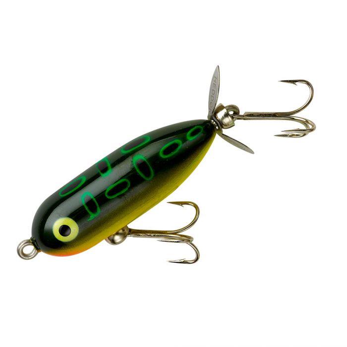 Heddon Tiny Torpedo Fishing Lures - Topwater Bass & Trout Lures for Freshwater & Saltwater Fishing - Perfect for Casting, Trolling & Shore Fishing