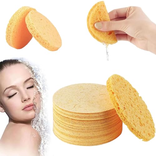 Turmeric & Kojic Acid Exfoliating Pads - Brightening Face Cleansing Pads for Glowing Skin, 20 Count | Perfect for Daily Skincare Routine & Dark Spot Treatment