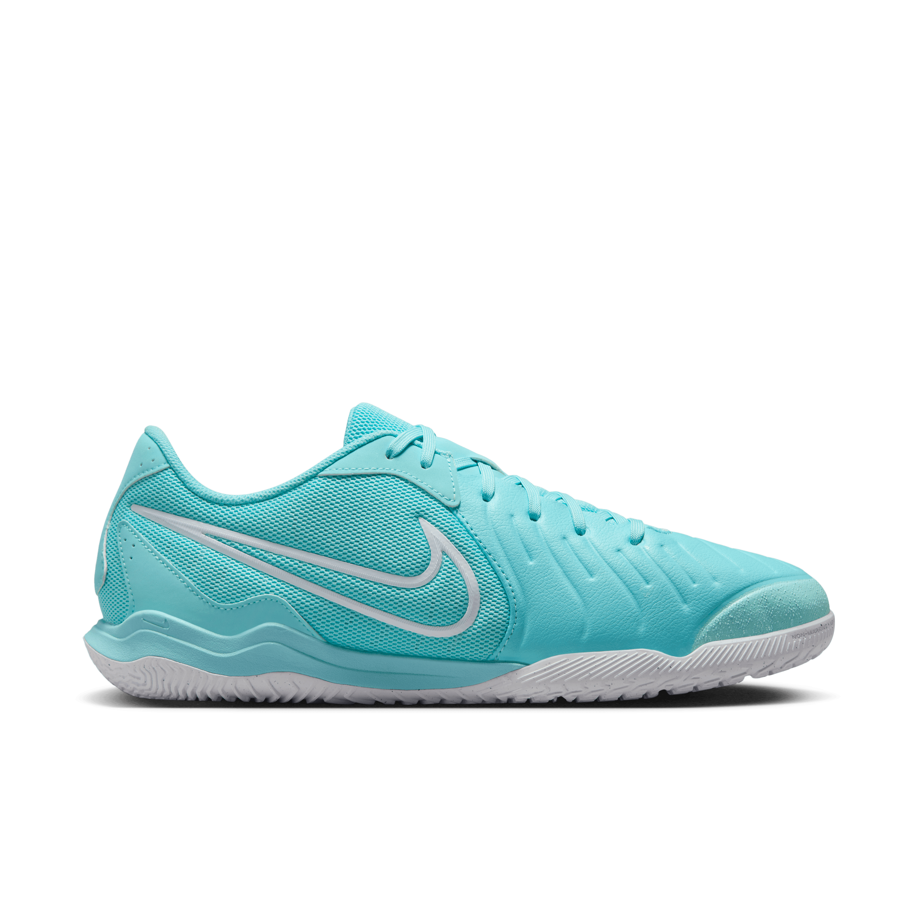 Nike Tiempo Legend 10 Academy IC Indoor Soccer Shoes for Men - Copa/White - Perfect for Indoor Courts & Futsal Games
