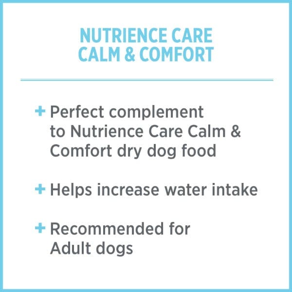 Nutrience Care+ Calm & Comfort Canned Dog Food - Grain-Free Wet Food for Anxious Dogs - Perfect for Stress Relief & Digestive Health at Home or Travel
