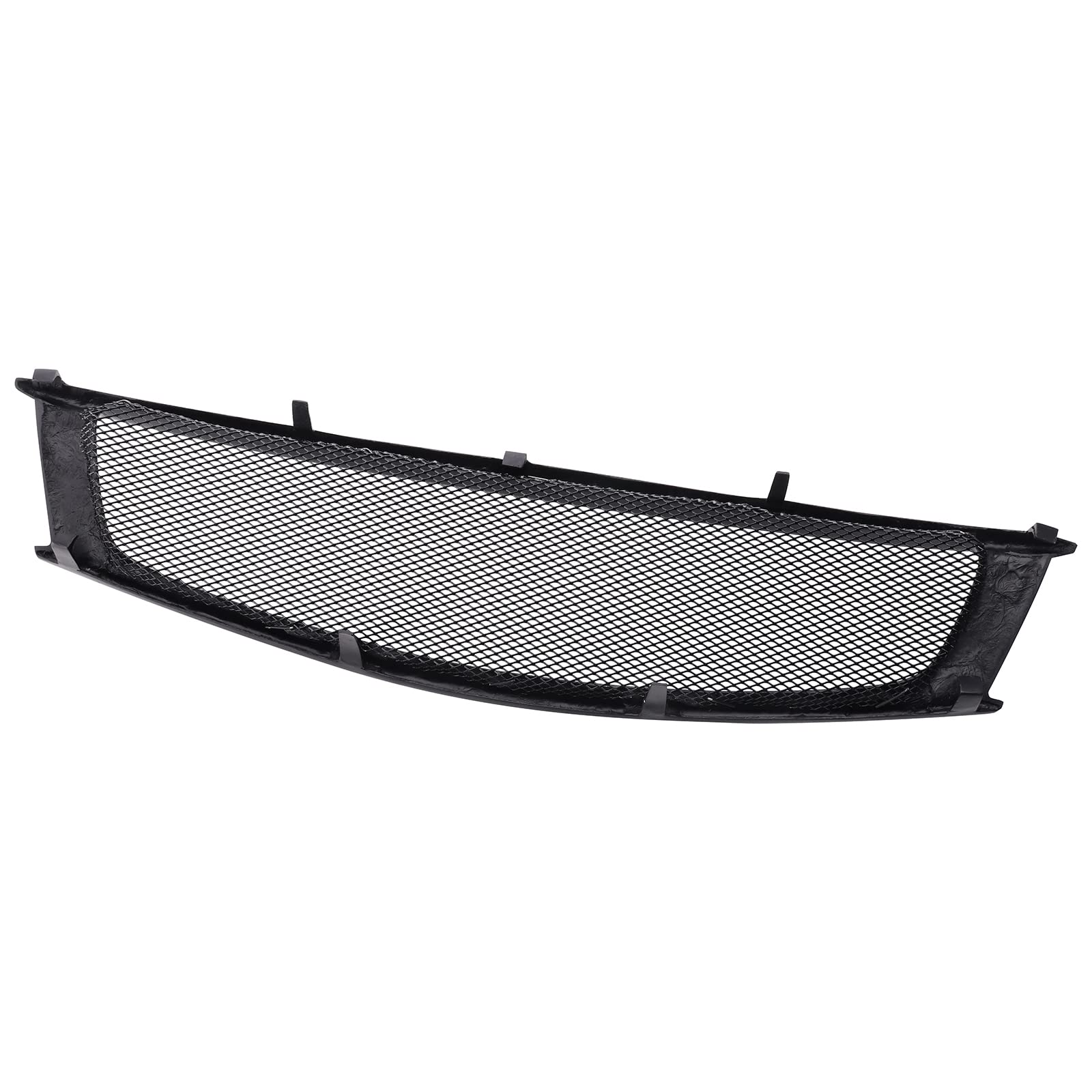 Infiniti G37 Coupe Front Upper Bumper Mesh Grill Grille (2008-2013) - Glossy Black Replacement for Enhanced Style & Airflow - Perfect for Car Enthusiasts & Performance Upgrades